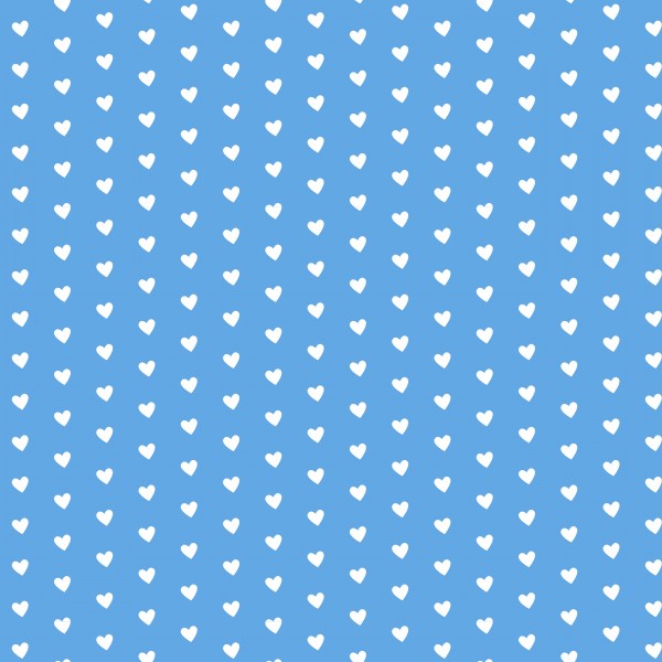 CORNFLOWER Heart Shape Pattern by rizu_designs